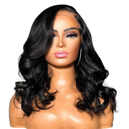 220 Density Body Wave Short Bob Human Hair Wigs Hd 13X4 13X6 Lace Frontal Glueless Preplucked 6X6 Lace Closure Wig for Women